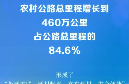 國(guó)務(wù)院新聞辦公室發(fā)布《新時(shí)代的中國(guó)農(nóng)村公路發(fā)展》白皮書(shū)